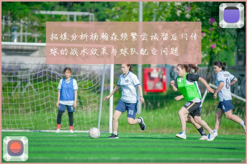 拓媒分析杨瀚森频繁尝试溜后门传球的战术效果与球队配合问题